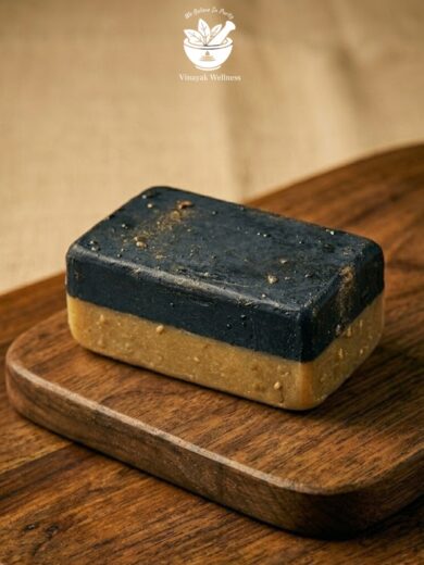 Charcoal & Multani Mitti | Handmade Soap | Vinayak Wellness