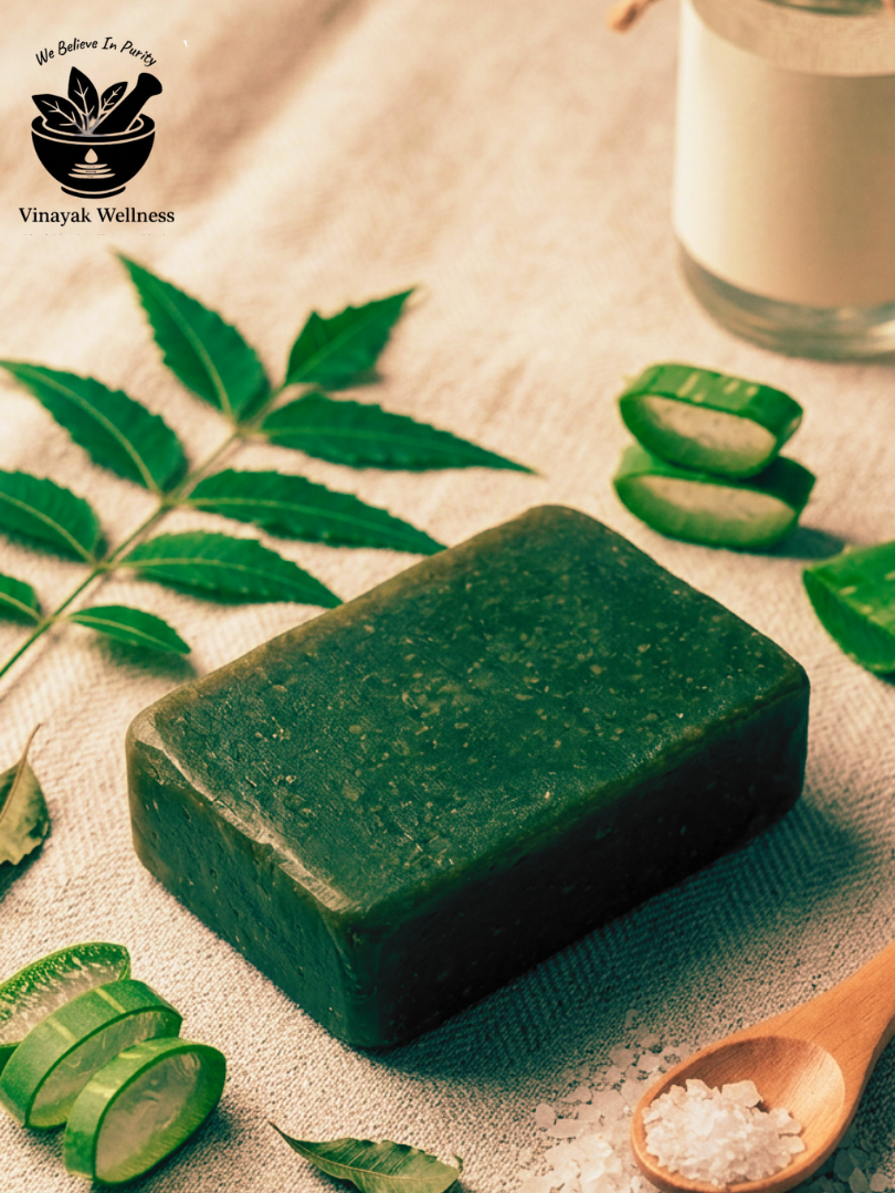 Neem and Aloevera Handmade Soap | Vinayak Wellness