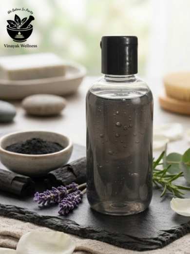 Charcoal Face Wash Handmade | Vinayak Wellness